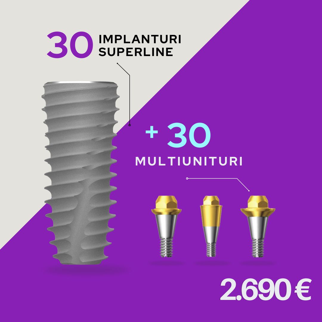 pachet implanturi 30plus30